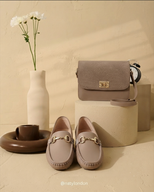 COMBO MOCASIN DAMA TASSEL + BOLSO