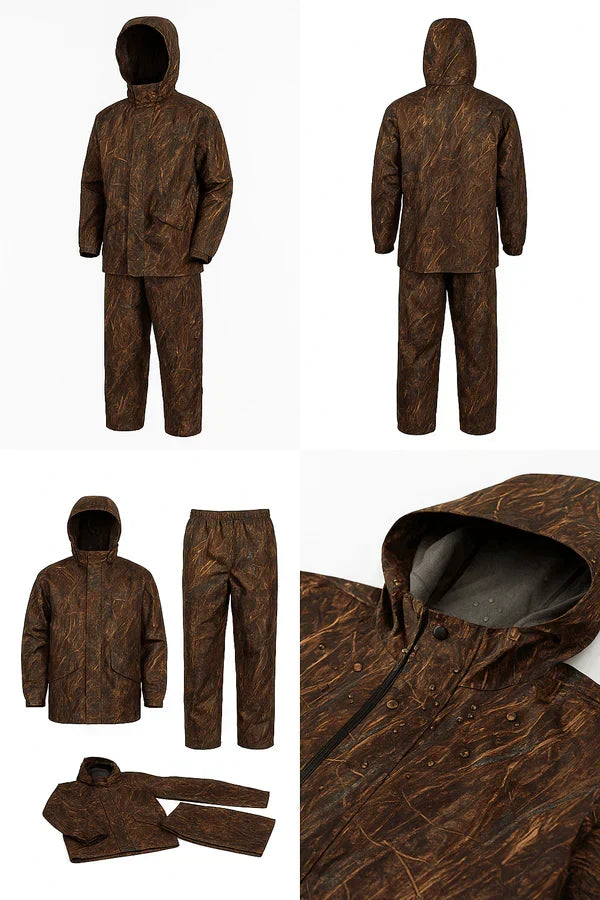 Kit Táctico HÉROE: Chaqueta + Pantalón + Bolso – 100% Impermeable
