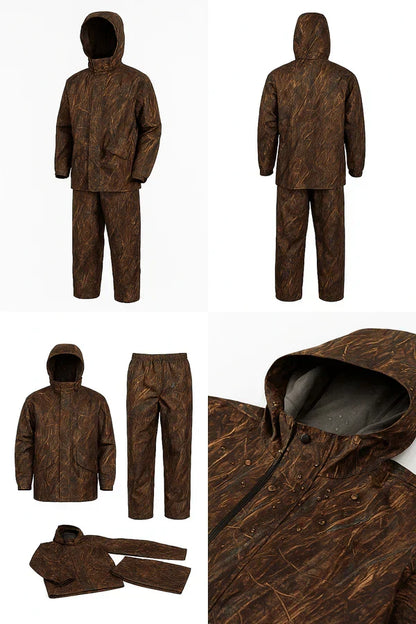 Kit Táctico HÉROE: Chaqueta + Pantalón + Bolso – 100% Impermeable