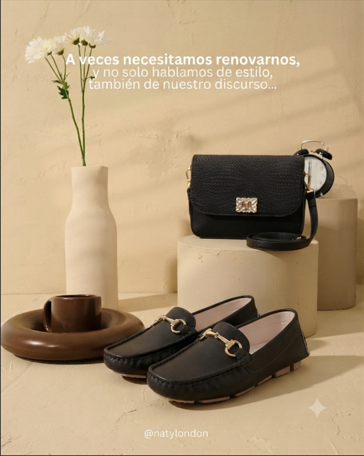 COMBO MOCASIN DAMA TASSEL + BOLSO