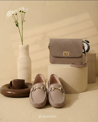 COMBO MOCASIN DAMA TASSEL + BOLSO