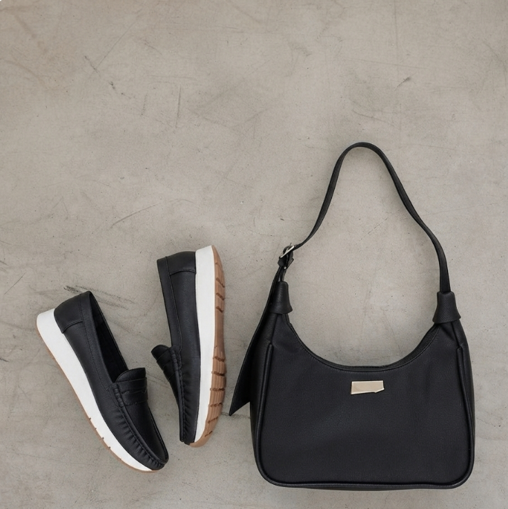 COMBO MOCASIN DAMA PENNY + BOLSO