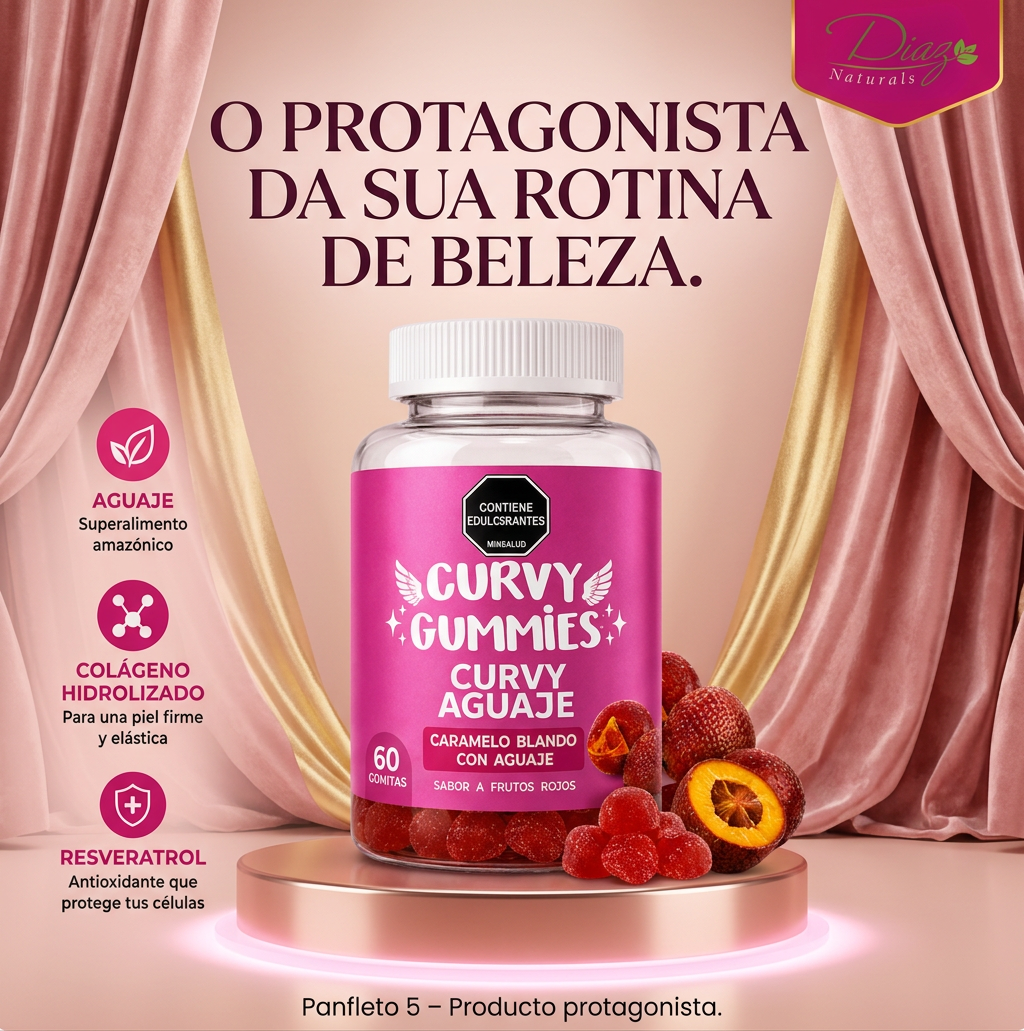 GOMITAS DE AGUAJE CURVY GUMMIES