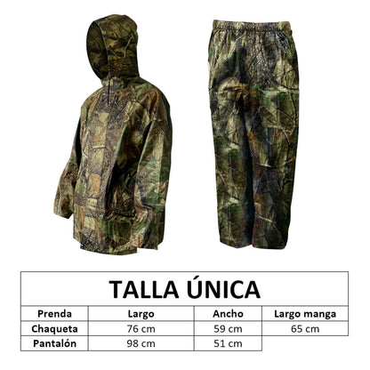 Kit Táctico HÉROE: Chaqueta + Pantalón + Bolso – 100% Impermeable